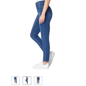 Kensie Womens French Terry Jeans Size 